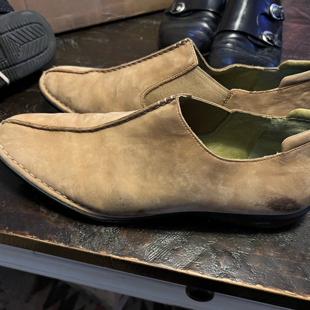 TSUBO Shoes Men's Tan Loafers - Picture 3 of 5